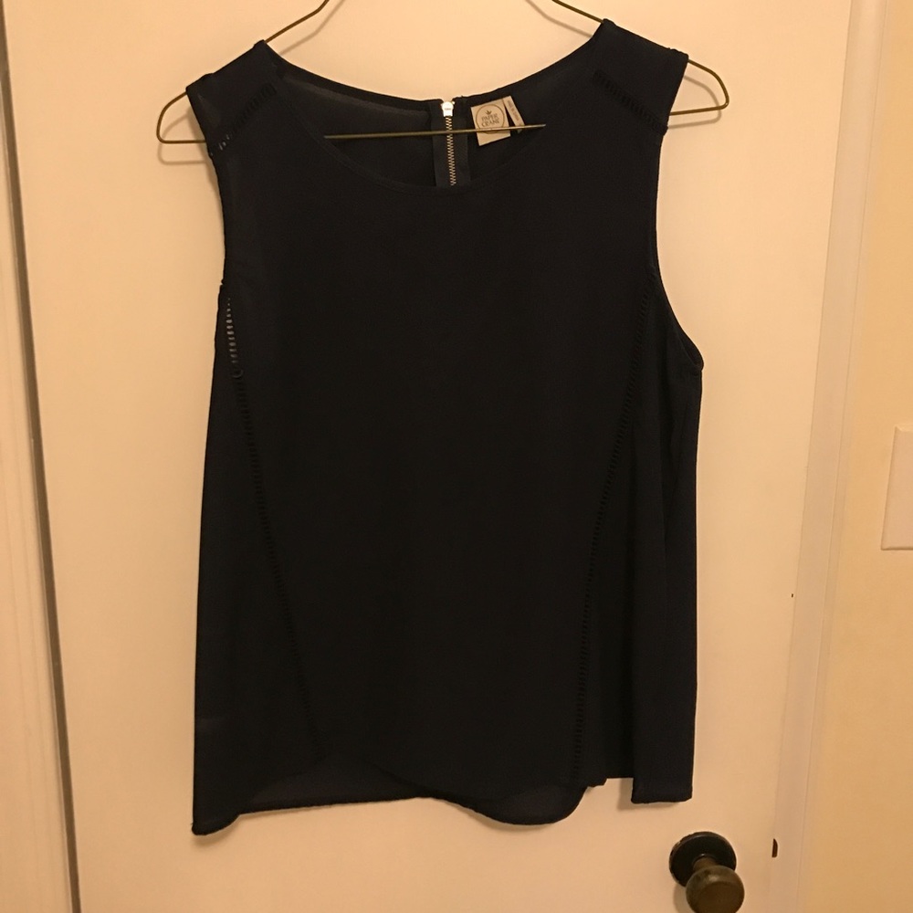 Navy blue tank top